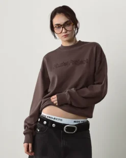 Sudadera Sin Capucha Brun Chocolate