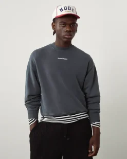 Sudadera Sin Capucha Cult Kid Gris Oscuro