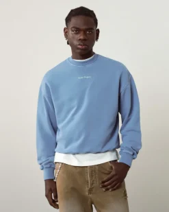 Sudadera Sin Capucha Cult Kid Azul Piedra