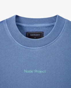 Sudadera Sin Capucha Cult Kid Azul Piedra
