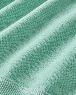 Sudadera Sin Capucha Lacy Cropped Verde