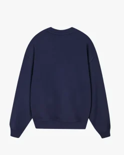 Sudadera Sin Capucha Varsity Azul Marino