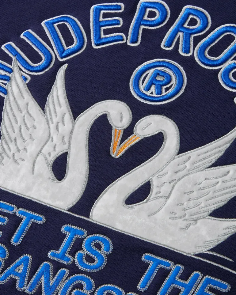 Sudadera Swans Azul Marino