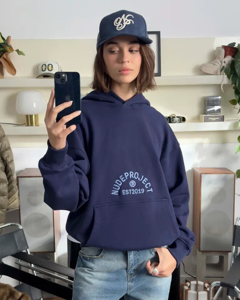 Sudadera Swans Azul Marino