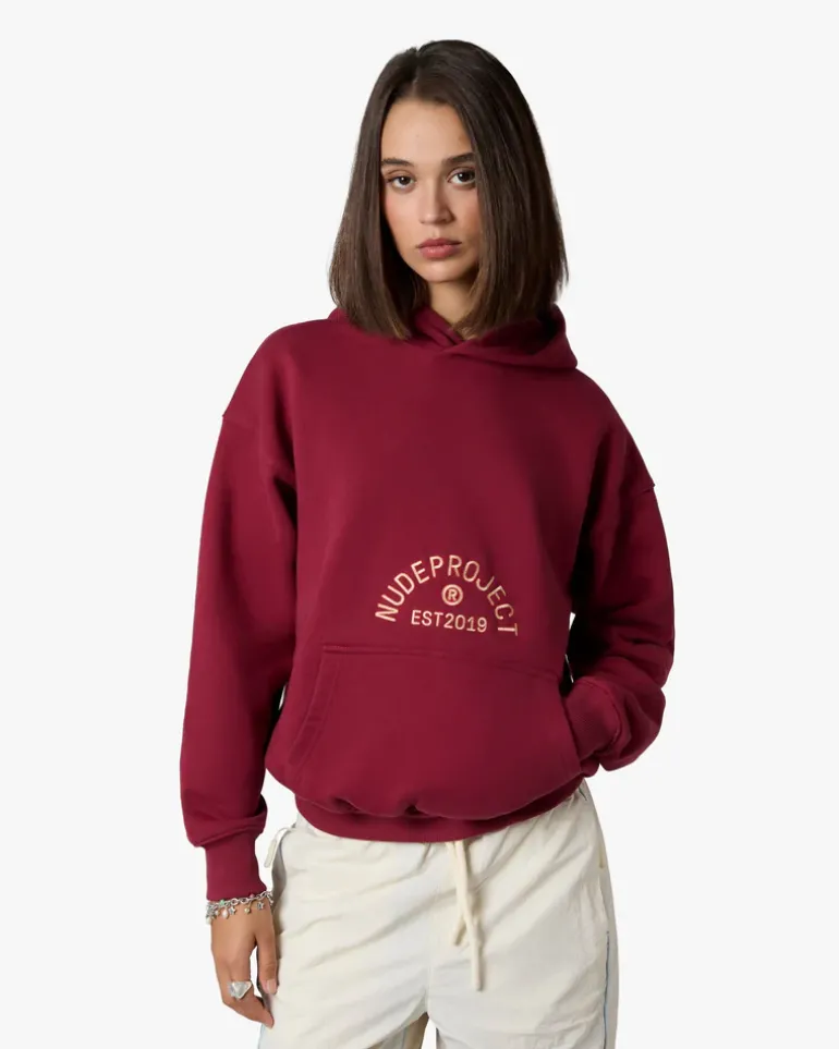 Sudadera Swans Granate