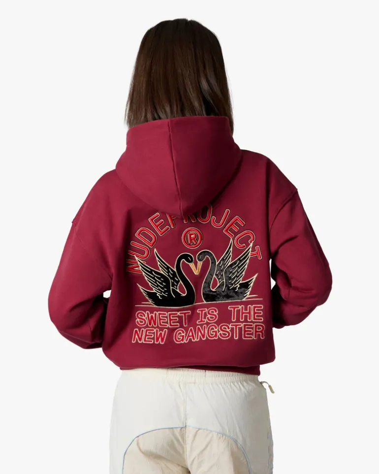 Sudadera Swans Granate