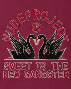Sudadera Swans Granate