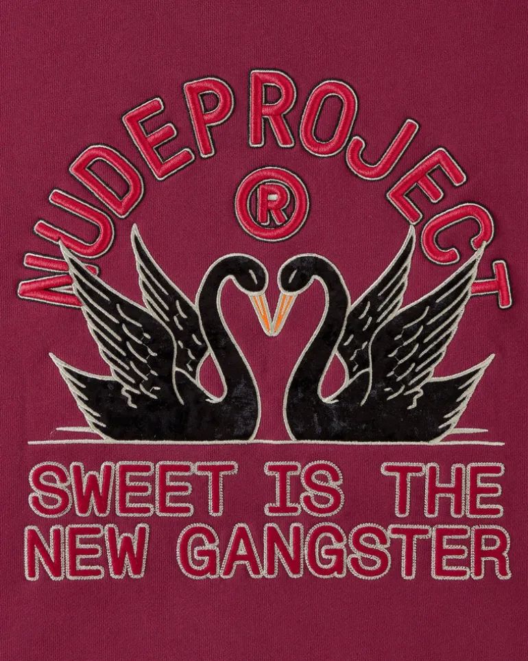 Sudadera Swans Granate