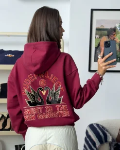 Sudadera Swans Granate