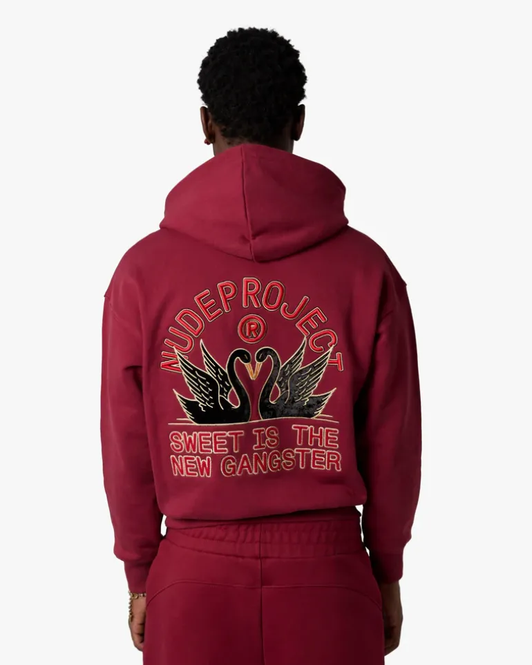Sudadera Swans Granate