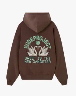 Sudadera Swans Marrón