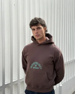 Sudadera Swans Marrón