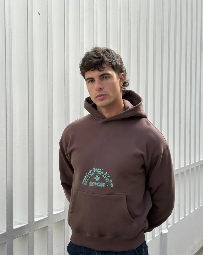 Sudadera Swans Marrón