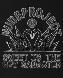 Sudadera Swans Negra