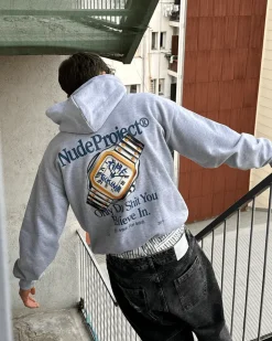 Sudadera Time Gris