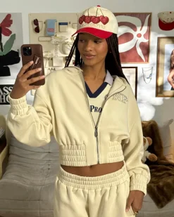 Sudadera Typa Day Blanco Crema