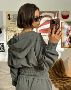 Sudadera Typa Day Gris Oscuro