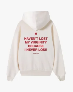 Sudadera Virginity Blanco Crema