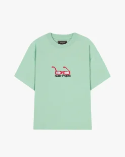 Sunglasses Tee Pale Green