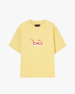 Sunglasses Tee Pale Yellow