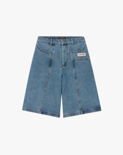 Updown Denim Shorts