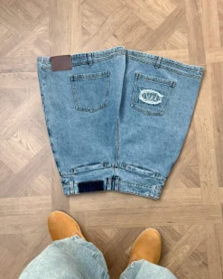 Updown Denim Shorts