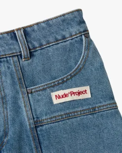 Updown Denim Shorts