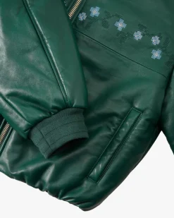 World Cup Leather Bomber Jacket