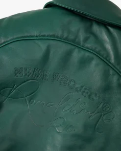 World Cup Leather Bomber Jacket