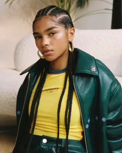 World Cup Leather Bomber Jacket