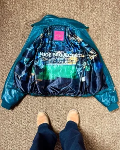 World Cup Leather Bomber Jacket
